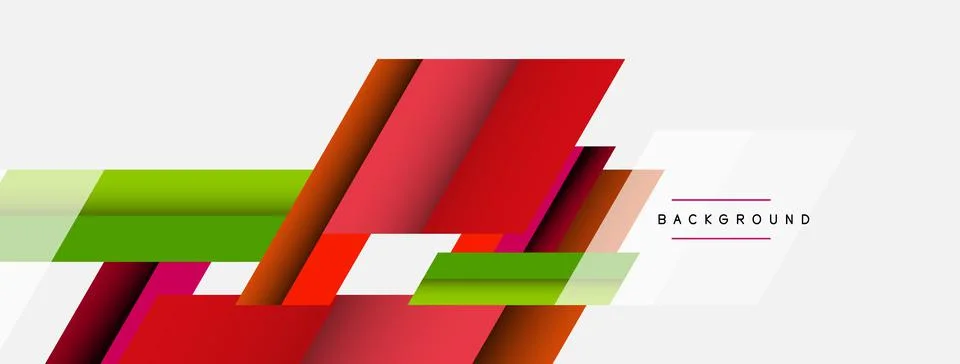 Background. Geometric diagonal square shapes and lines abstract composition 스톡 일러스트