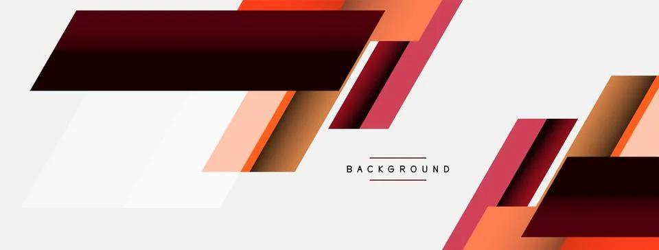 Background. Geometric diagonal square shapes and lines abstract composition Stockillustratie