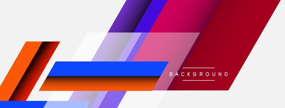 Background. Geometric diagonal square shapes and lines abstract composition Stockillustratie