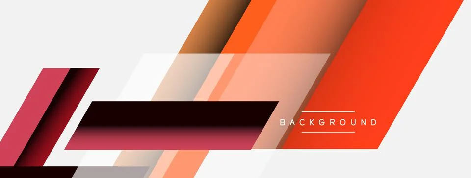 Background. Geometric diagonal square shapes and lines abstract composition 库存插图