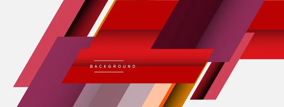 Background. Geometric diagonal square shapes and lines abstract composition Stockillustratie