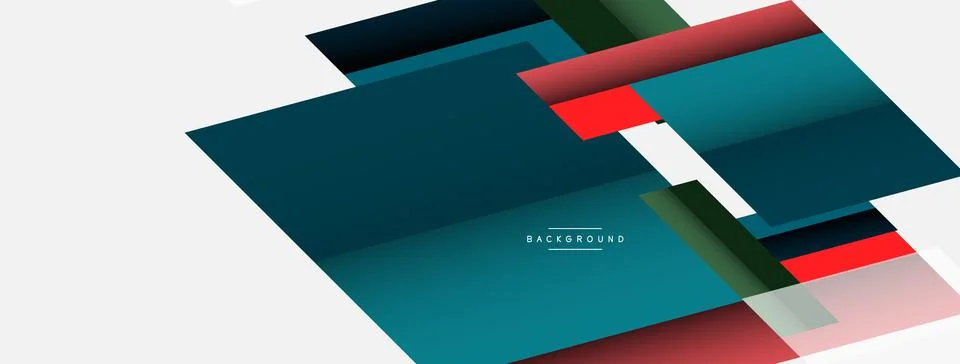 Background. Geometric diagonal square shapes and lines abstract composition 스톡 일러스트