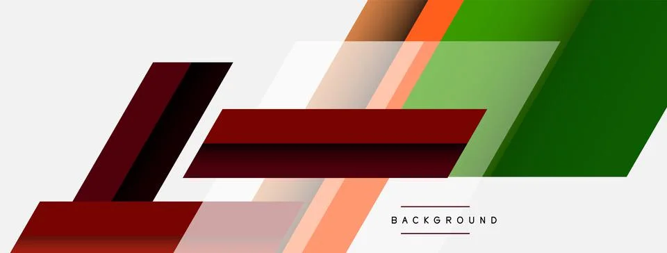 Background. Geometric diagonal square shapes and lines abstract composition イラスト素材
