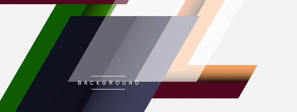 Background. Geometric diagonal square shapes and lines abstract composition Stockillustratie