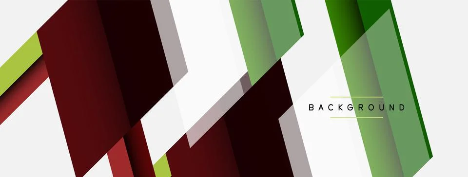 Background. Geometric diagonal square shapes and lines abstract composition Stock Illustration