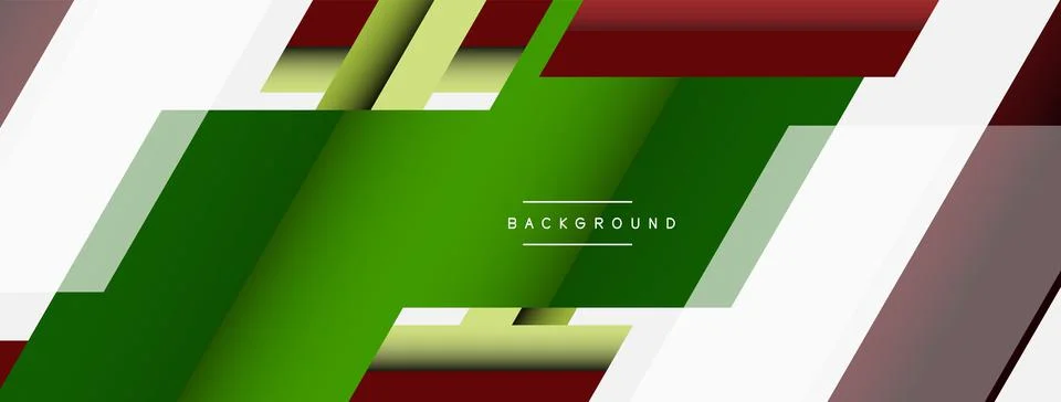 Background. Geometric diagonal square shapes and lines abstract composition イラスト素材