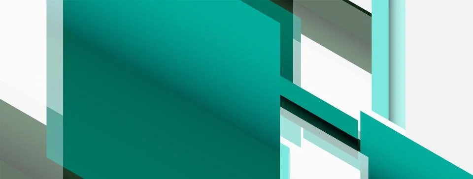 Background. Geometric diagonal square shapes and lines abstract composition Stockillustratie