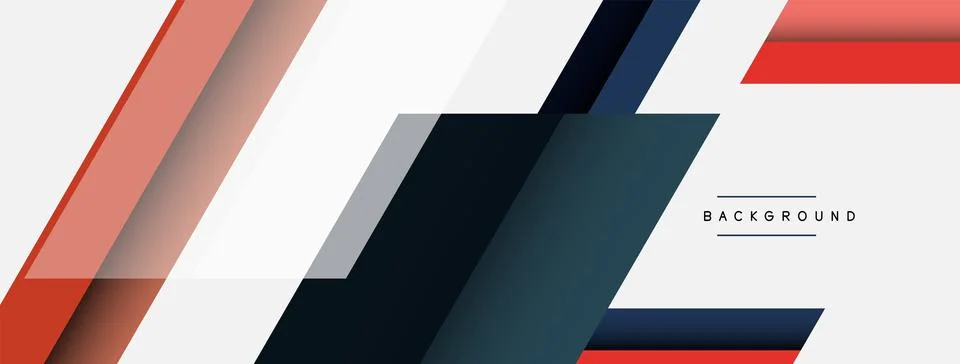 Background. Geometric diagonal square shapes and lines abstract composition Stockillustratie