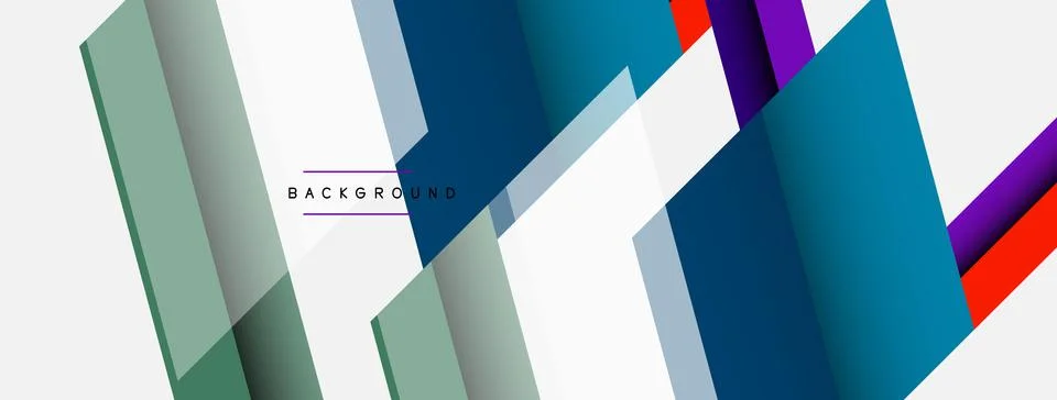 Background. Geometric diagonal square shapes and lines abstract composition 스톡 일러스트