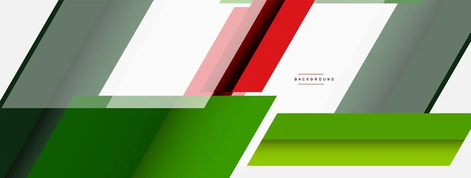 Background. Geometric diagonal square shapes and lines abstract composition Stockillustratie