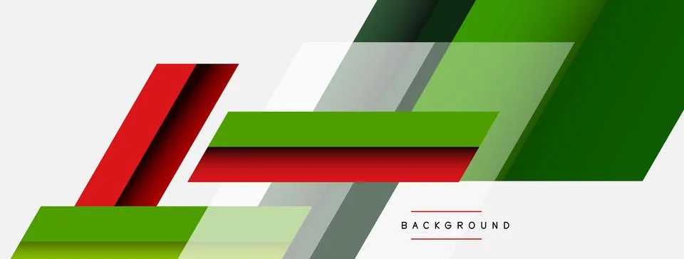 Background. Geometric diagonal square shapes and lines abstract composition Stockillustratie