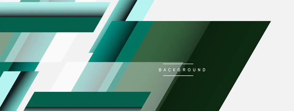 Background. Geometric diagonal square shapes and lines abstract composition Stockillustratie