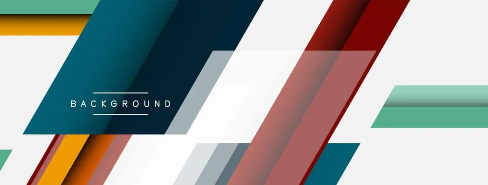 Background. Geometric diagonal square shapes and lines abstract composition 스톡 일러스트