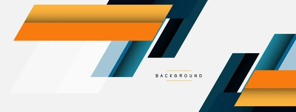 Background. Geometric diagonal square shapes and lines abstract composition 스톡 일러스트