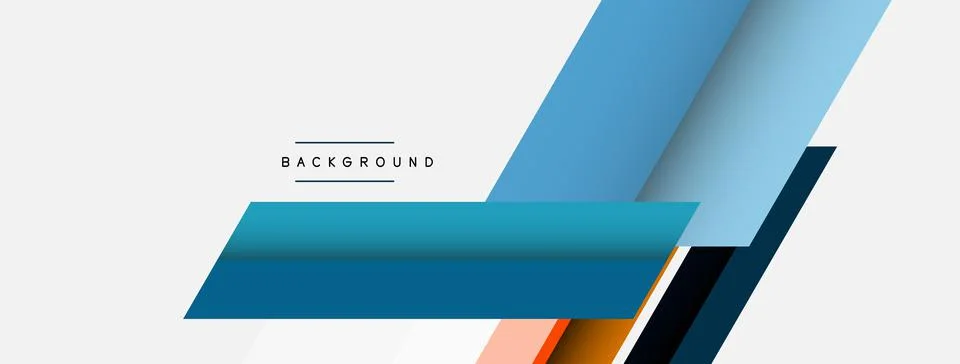 Background. Geometric diagonal square shapes and lines abstract composition Stockillustratie