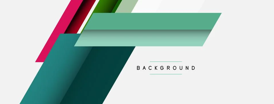 Background. Geometric diagonal square shapes and lines abstract composition Stockillustratie