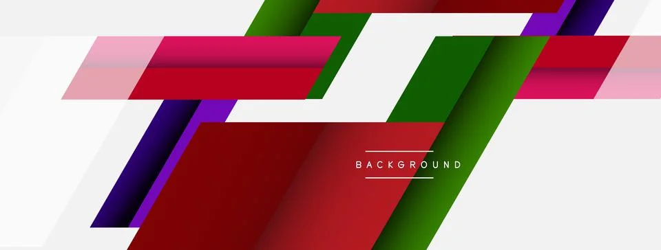 Background. Geometric diagonal square shapes and lines abstract composition 스톡 일러스트