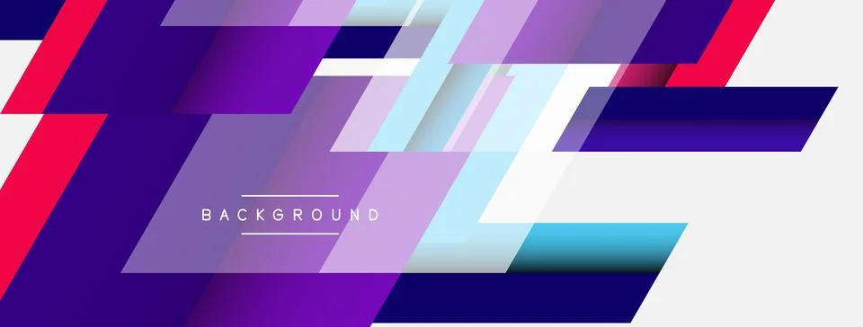 Background. Geometric diagonal square shapes and lines abstract composition 스톡 일러스트