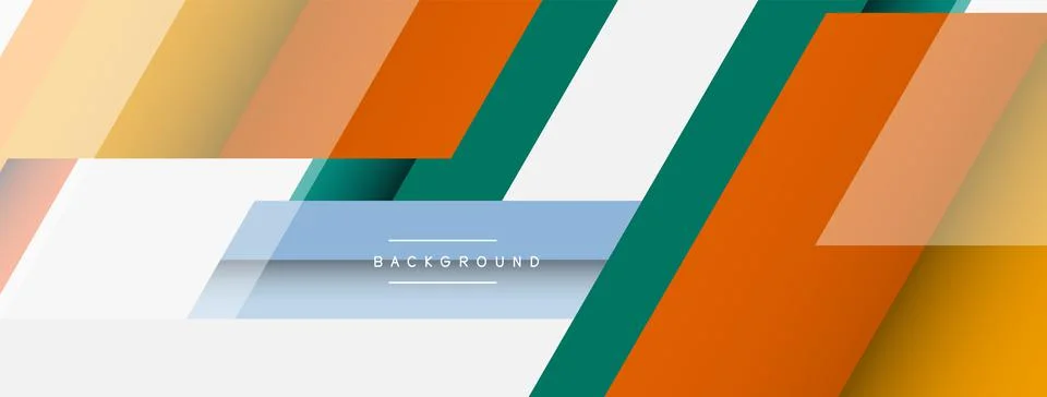 Background. Geometric diagonal square shapes and lines abstract composition イラスト素材