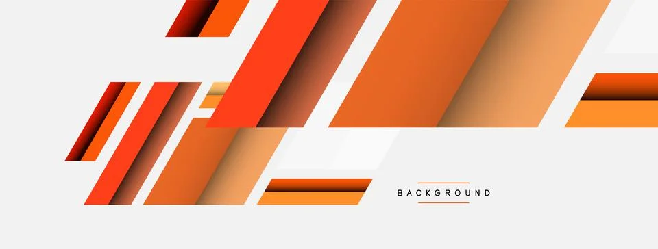 Background. Geometric diagonal square shapes and lines abstract composition イラスト素材