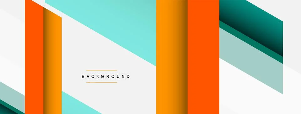 Background. Geometric diagonal square shapes and lines abstract composition 스톡 일러스트