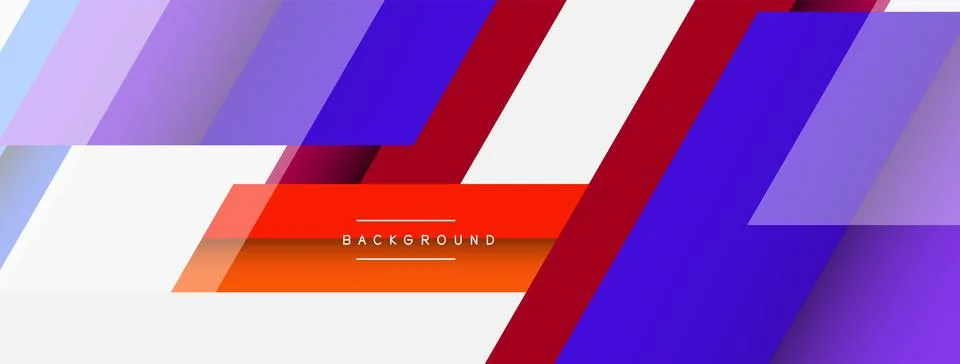 Background. Geometric diagonal square shapes and lines abstract composition Stockillustratie