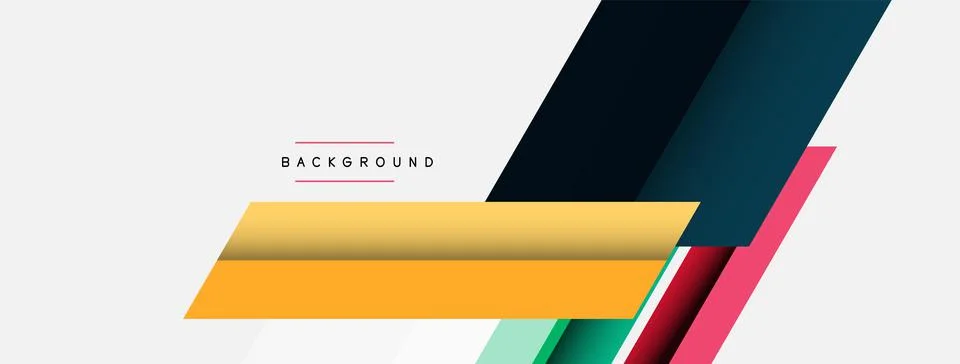 Background. Geometric diagonal square shapes and lines abstract composition 스톡 일러스트