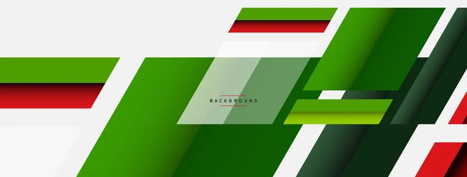 Background. Geometric diagonal square shapes and lines abstract composition 库存插图