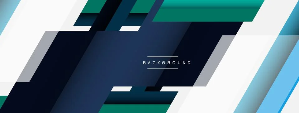 Background. Geometric diagonal square shapes and lines abstract composition Stockillustratie