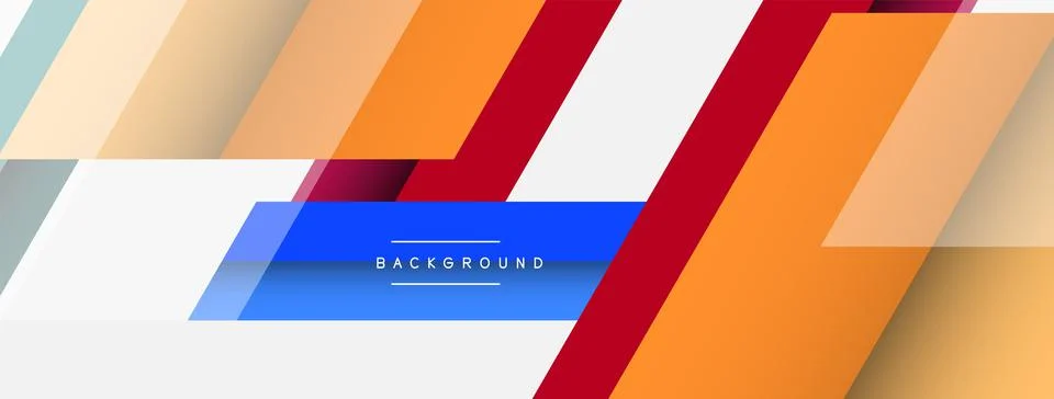 Background. Geometric diagonal square shapes and lines abstract composition Stockillustratie