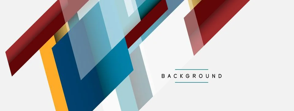 Background. Geometric diagonal square shapes and lines abstract composition 스톡 일러스트