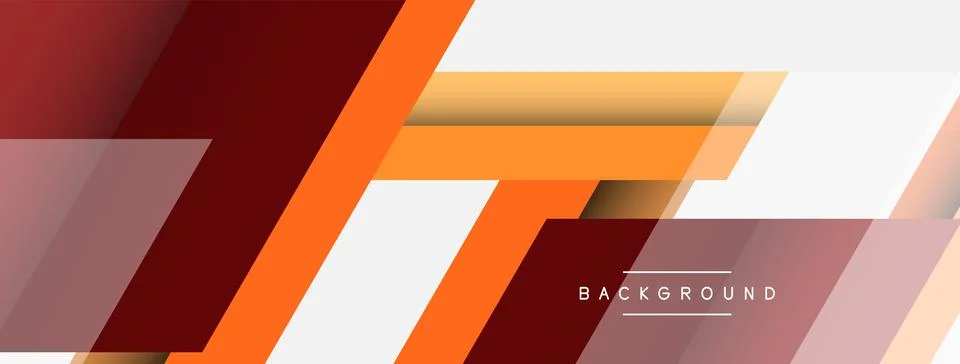 Background. Geometric diagonal square shapes and lines abstract composition Stock Illustration