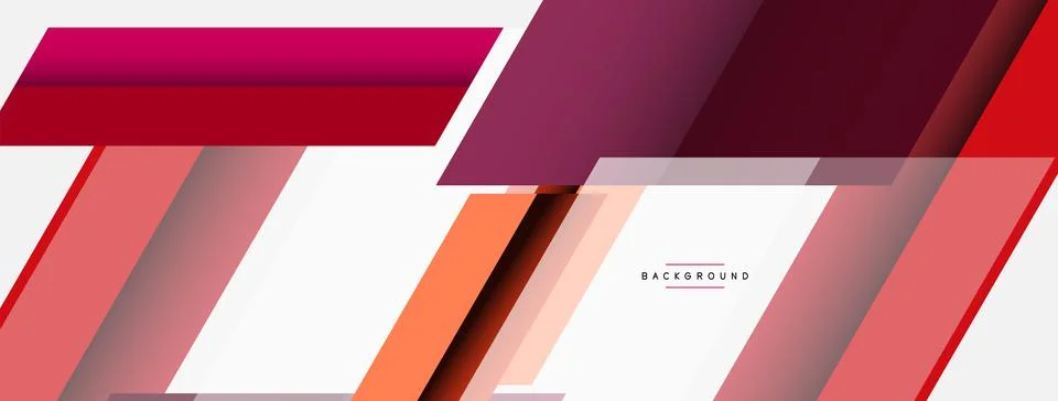 Background. Geometric diagonal square shapes and lines abstract composition Stockillustratie