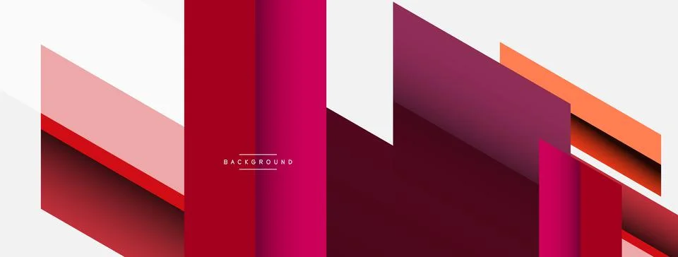 Background. Geometric diagonal square shapes and lines abstract composition Stock Illustration