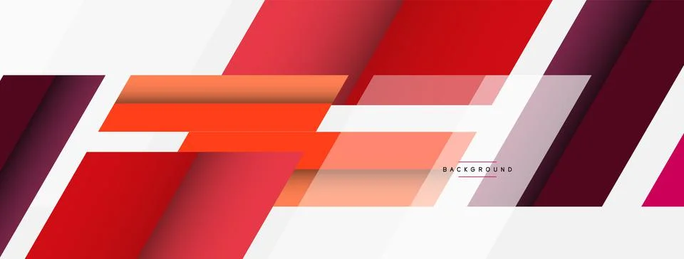 Background. Geometric diagonal square shapes and lines abstract composition 库存插图