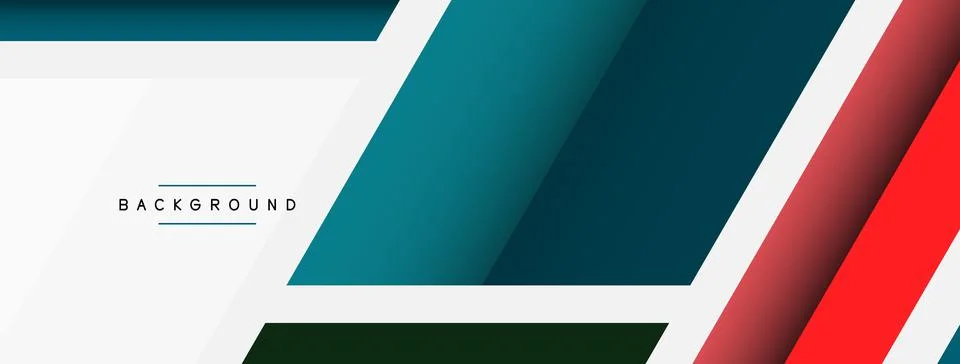 Background. Geometric diagonal square shapes and lines abstract composition Stockillustratie