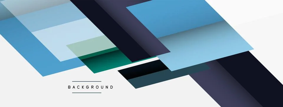 Background. Geometric diagonal square shapes and lines abstract composition イラスト素材