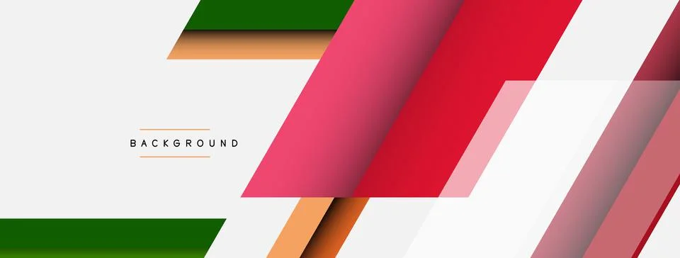 Background. Geometric diagonal square shapes and lines abstract composition イラスト素材