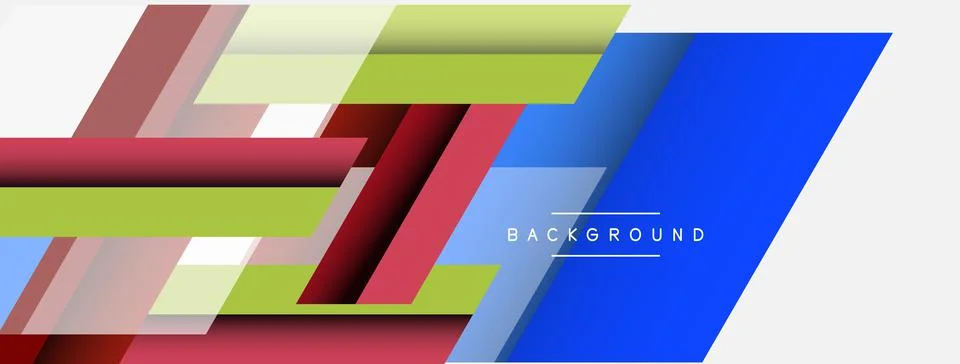 Background. Geometric diagonal square shapes and lines abstract composition 스톡 일러스트