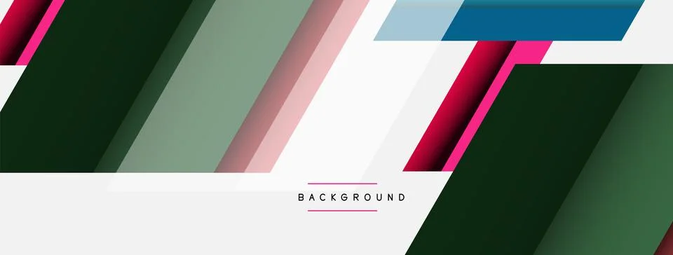 Background. Geometric diagonal square shapes and lines abstract composition Stockillustratie