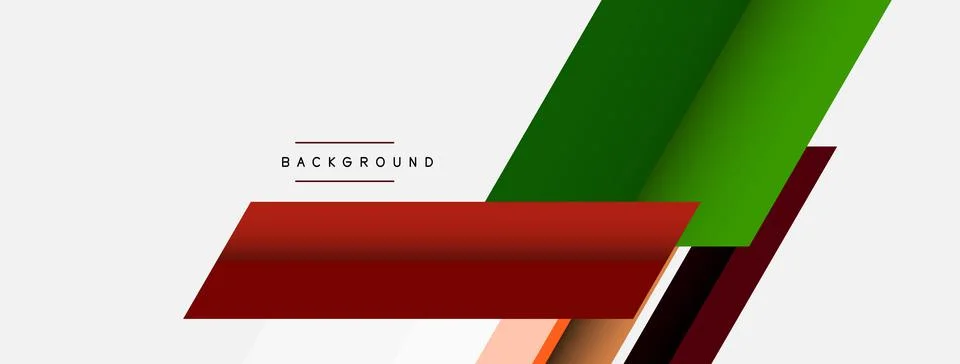 Background. Geometric diagonal square shapes and lines abstract composition 库存插图