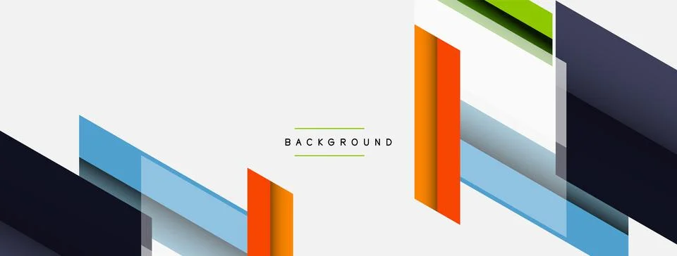 Background. Geometric diagonal square shapes and lines abstract composition 스톡 일러스트