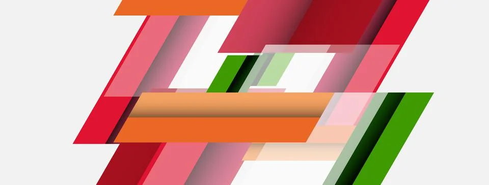 Background. Geometric diagonal square shapes and lines abstract composition 스톡 일러스트