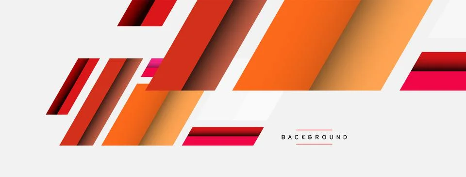 Background. Geometric diagonal square shapes and lines abstract composition 스톡 일러스트