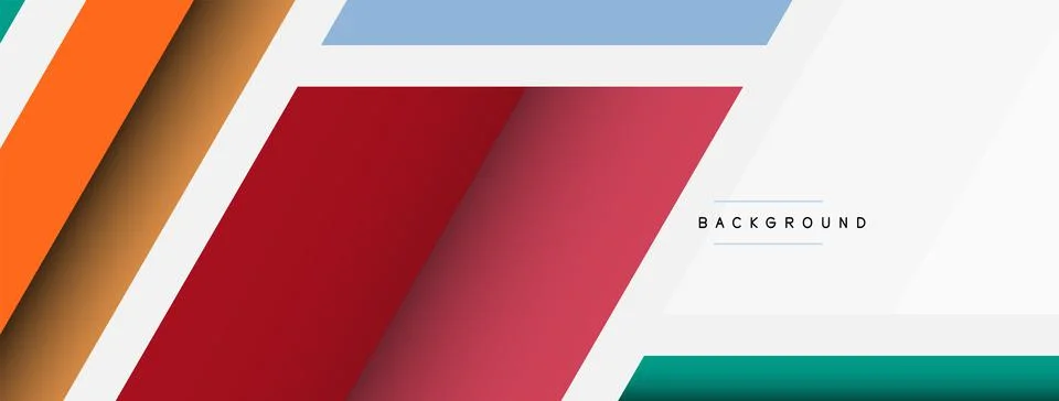 Background. Geometric diagonal square shapes and lines abstract composition 스톡 일러스트