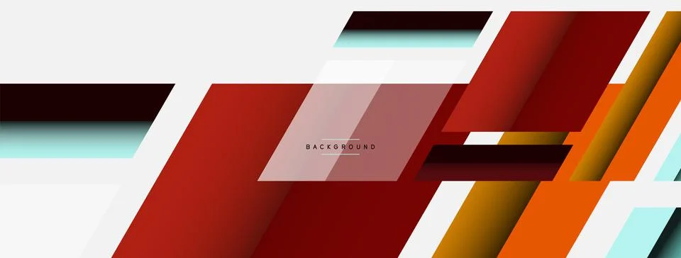Background. Geometric diagonal square shapes and lines abstract composition Stockillustratie