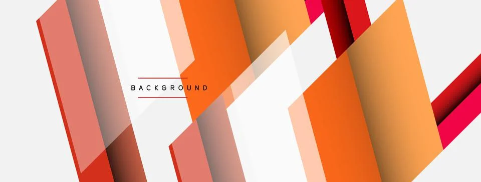 Background. Geometric diagonal square shapes and lines abstract composition Stockillustratie
