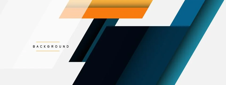 Background. Geometric diagonal square shapes and lines abstract composition Stockillustratie