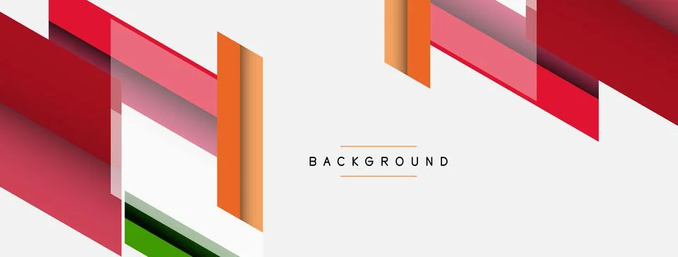 Background. Geometric diagonal square shapes and lines abstract composition Stockillustratie