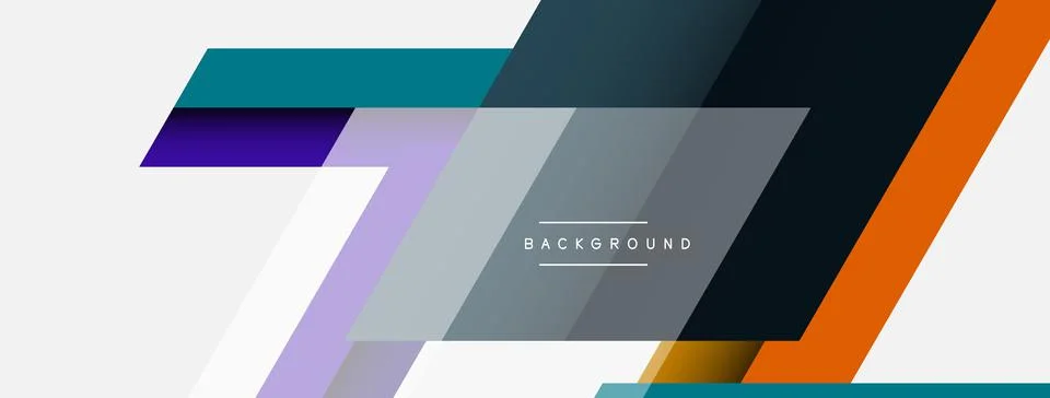 Background. Geometric diagonal square shapes and lines abstract composition イラスト素材